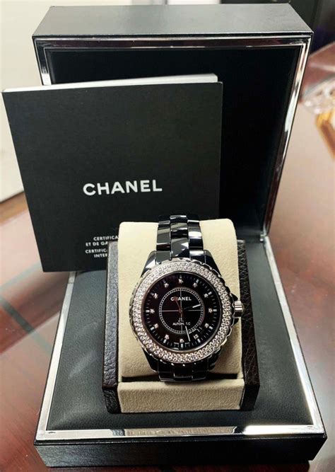 chanel j12 watch box for sale|chanel j12 price.